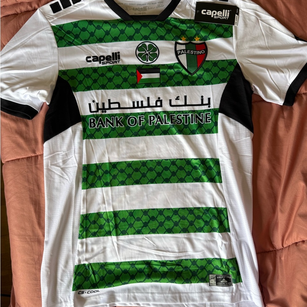Capelli Palestino 2024-2025 3rd Kit Celtics